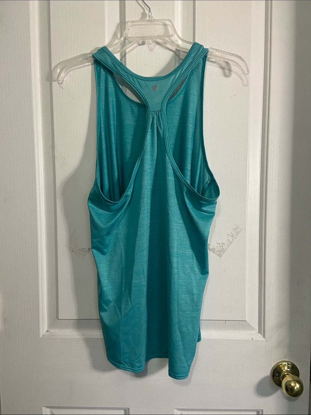 Zella Turquoise Racerback Workout Tank - Picture 3 of 3